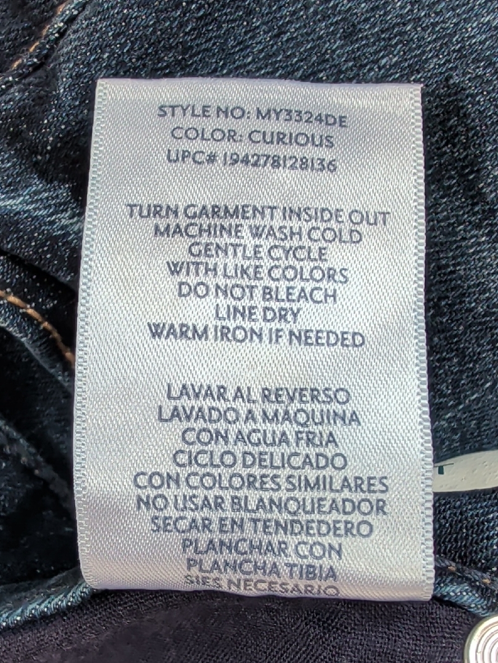 Seven7 The Weekend Short Frayed Hem Denim Jean Shorts 6 Curious Indigo Wash - Picture 6 of 13
